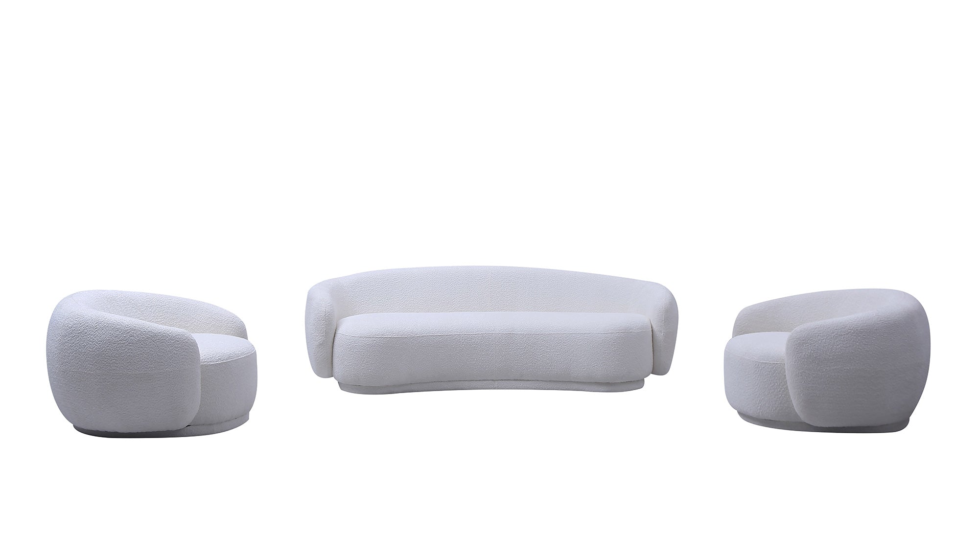 Lounge Sofa in Off White | J&M Furniture - Canal Furniture