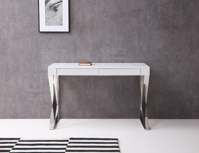 Noho Desk in White | J&M Furniture