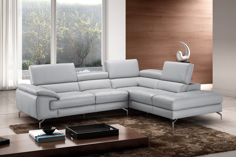 Olivia Premium Leather Sectional | J&M Furniture - Canal Furniture