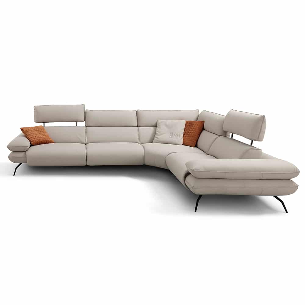 Mira i861 Reclining Leather Sectional | Incanto - Canal Furniture