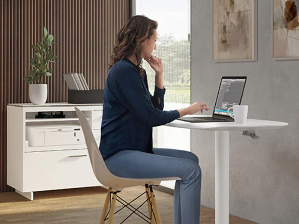 Soma Height Adjustable Compact Lift Desk | BDI Furniture