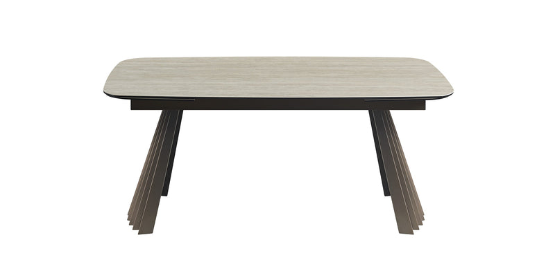 VA8619-GNF-260 Double-Sided Extension Dining Table | J&M Furniture