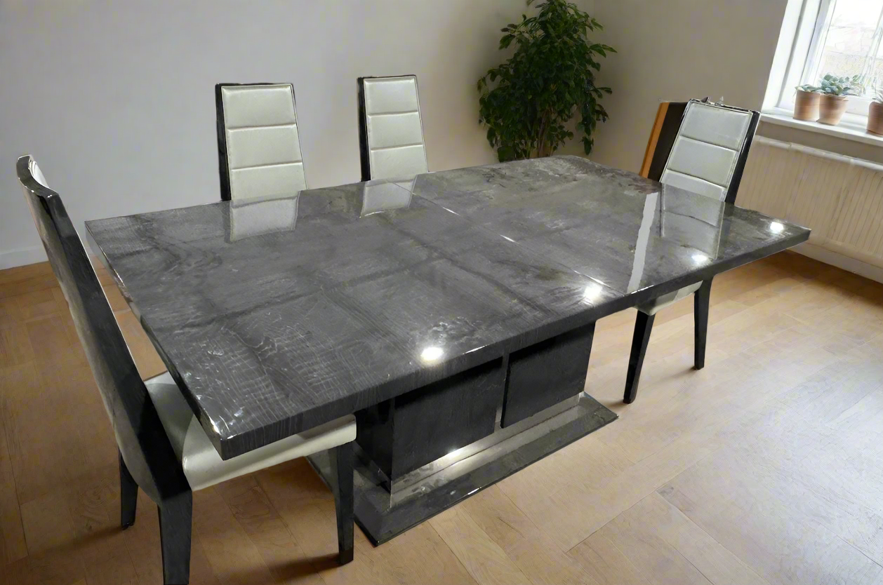 Valentina Modern Dining Table | J&M Furniture - Canal Furniture