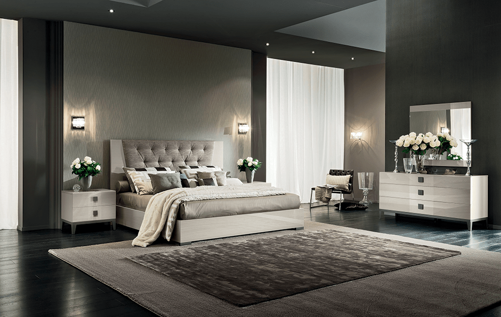 Alf Italia Bed Mont Blanc Bed