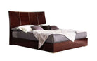 Alf Italia Bedroom Sets Bellagio Italian Bed in Coffee Walnut