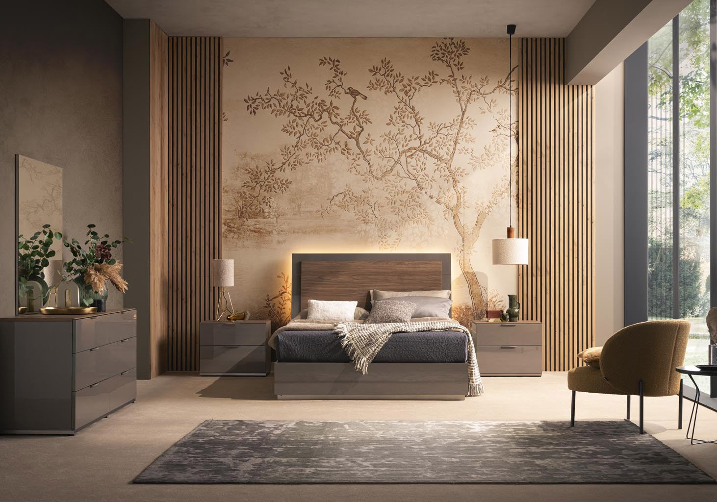 Alf Italia Bedroom Sets Fifth Avenue Bed | Alf Italia (Special Order)