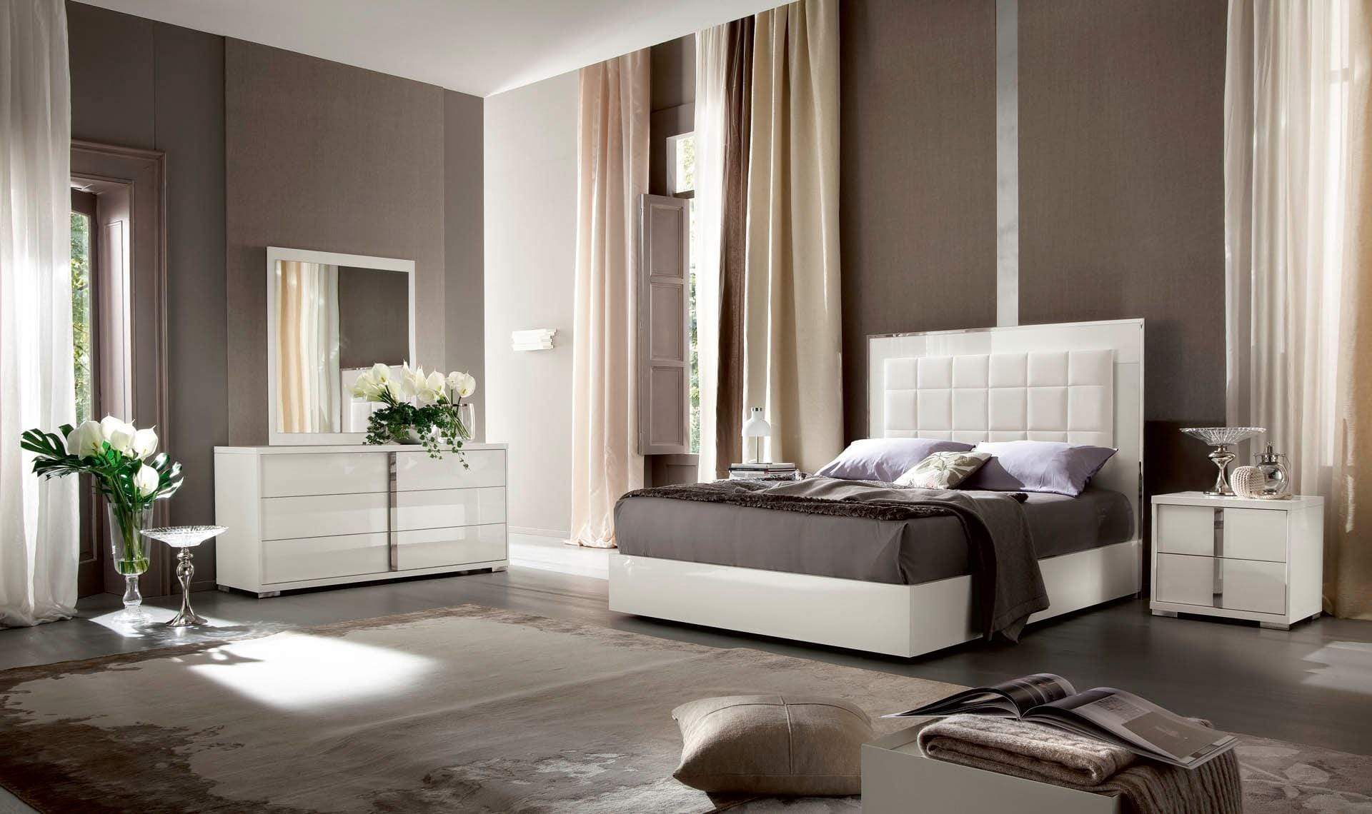 Imperia Storage Platform Bed | Alf Italia – ItalMod Furniture