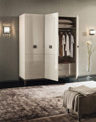 Alf Italia Bedroom Sets Mont Blanc Bed w/ Wooden Headboard | Alf Italia