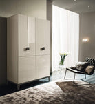 Alf Italia Bedroom Sets Mont Blanc Bed w/ Wooden Headboard | Alf Italia