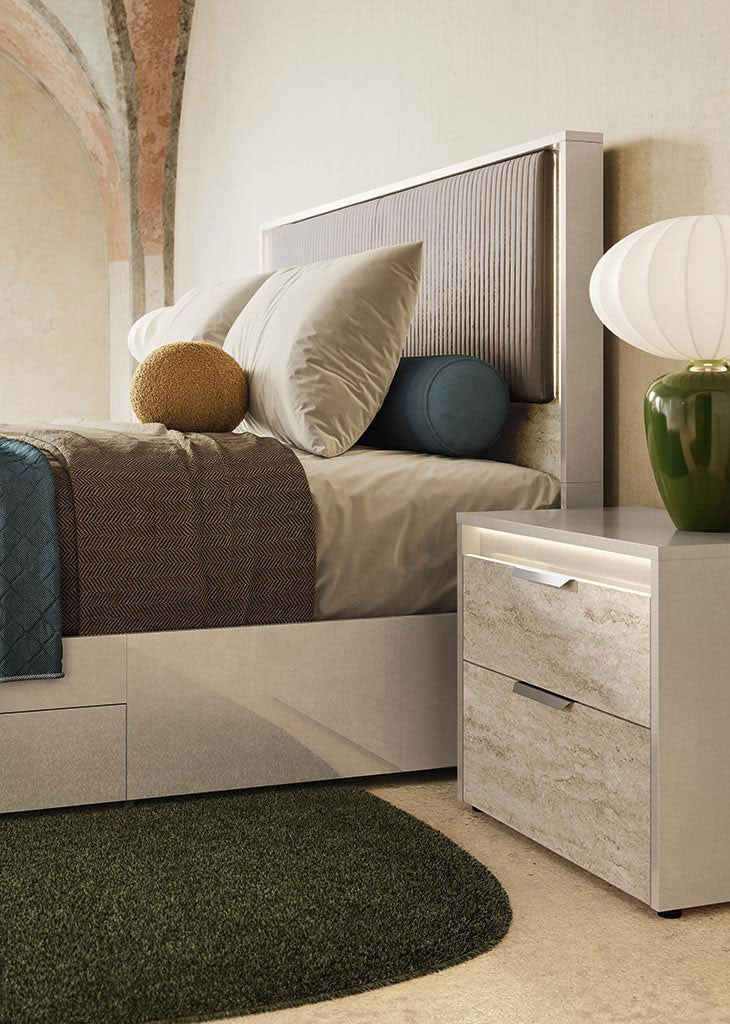 Tullia Upholstered Bed | Alf Italia – ItalMod Furniture