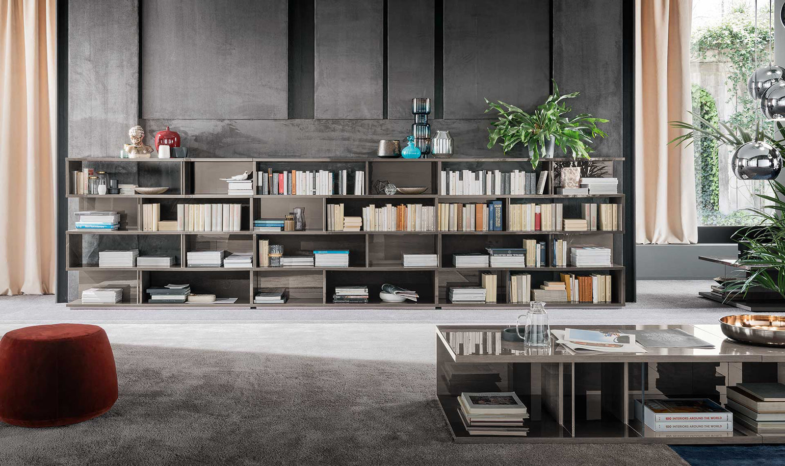 Alf Italia Bookcases Athena Bookcase