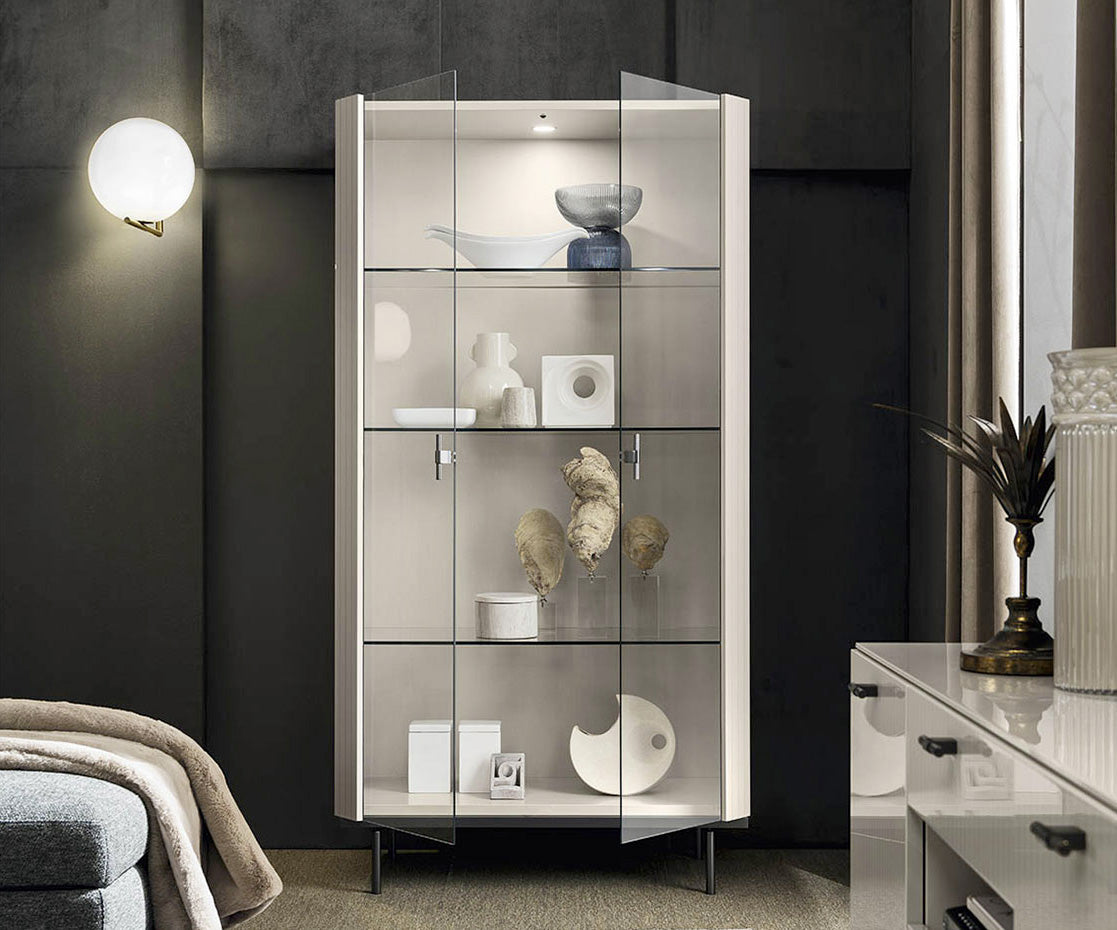 Claire 2-Door Curio – ItalMod Furniture