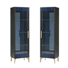 Alf Italia Curio Left & Right Curios Oceanum 1-Door Curio