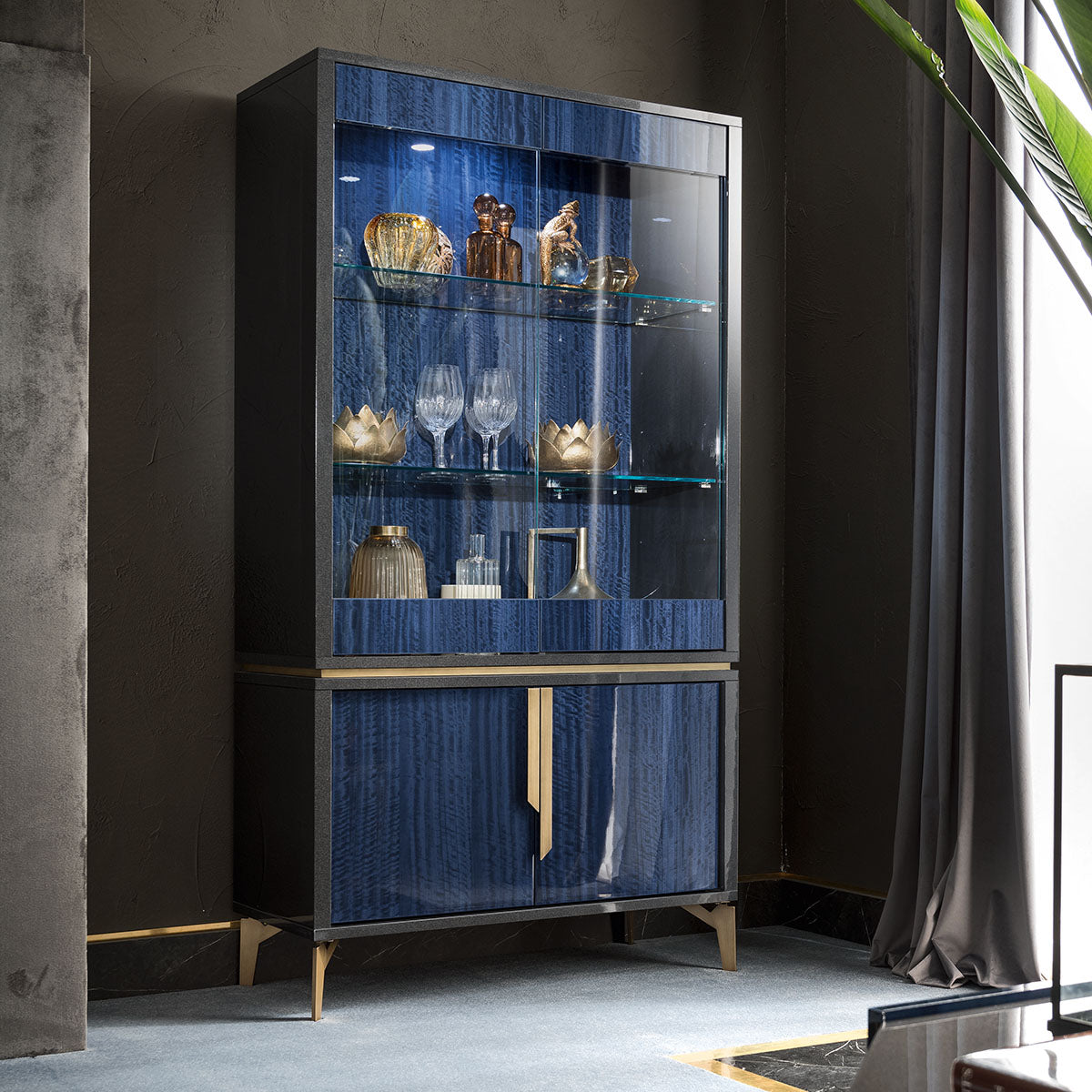 Alf Italia Curio Oceanum 2 Door Curio
