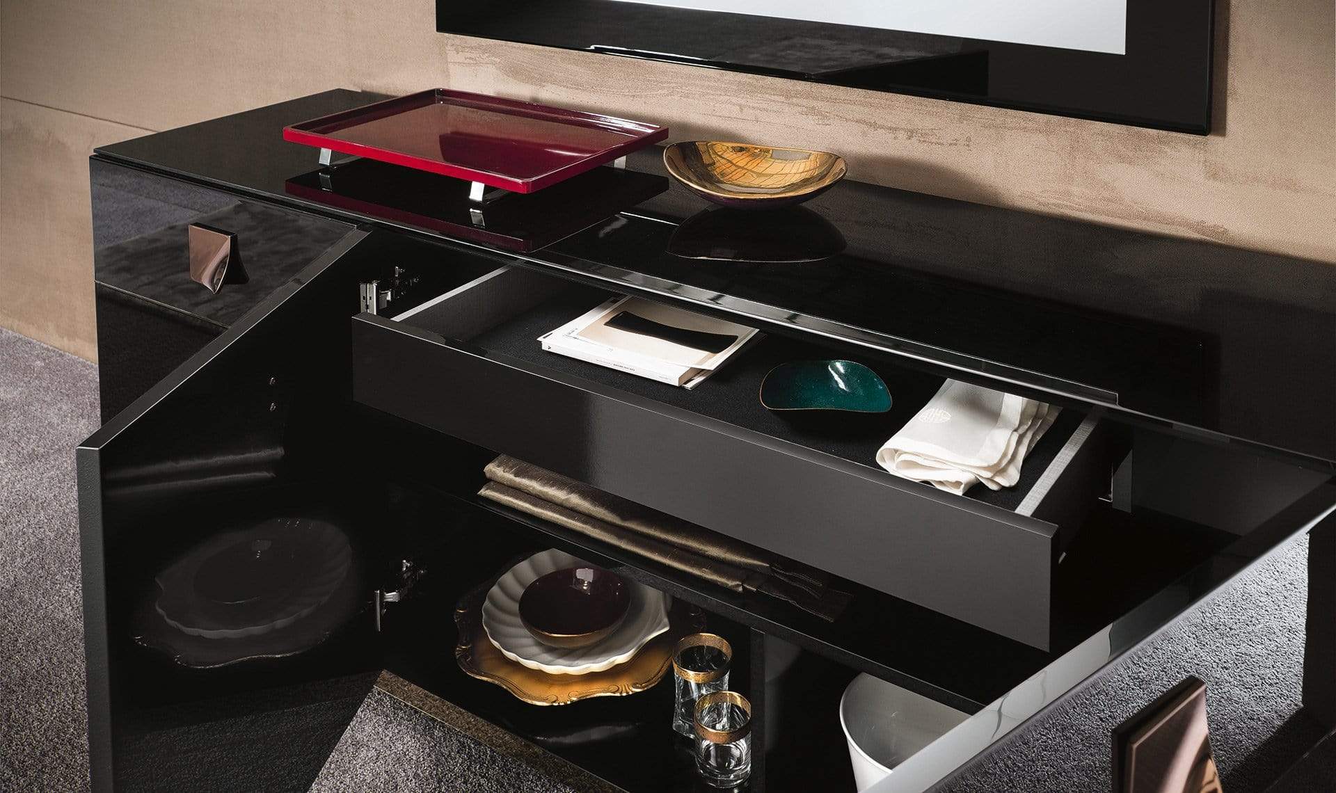 Alf Italia Dining Sets Mont Noir Dining Table | Alf Italia