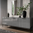Alf Italia Mirror Novecento Mirror in Silverwood