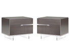 Alf Italia Nightstands Left & Right Nightstand Athena Nightstand