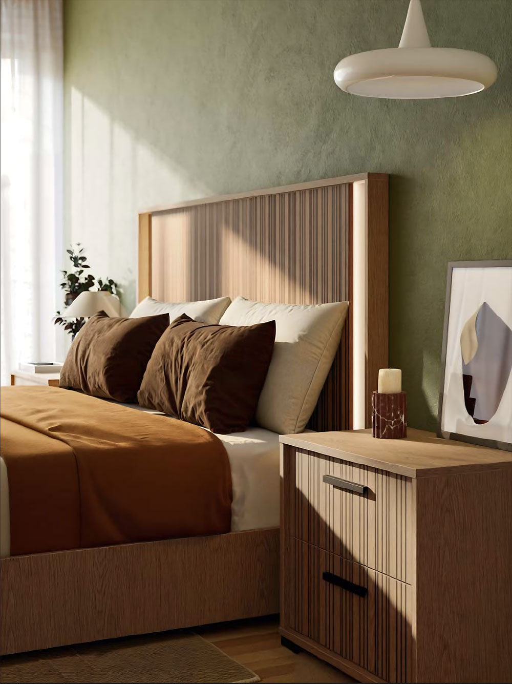 Alf Italia Nightstands Ritmo Nightstand