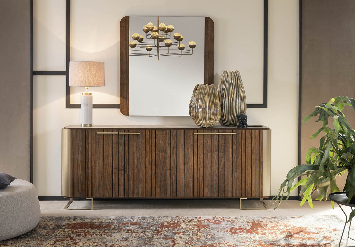 Alf Italia Sideboards & Buffet Hera 3D Buffet - 64"