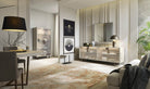 Alf Italia Sideboards & Buffet Jupiter 4 Glass Door Buffet - 82"