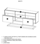 Alf Italia TV Stand & Entertainment Centers Corso Como TV Stand | Alf Italia