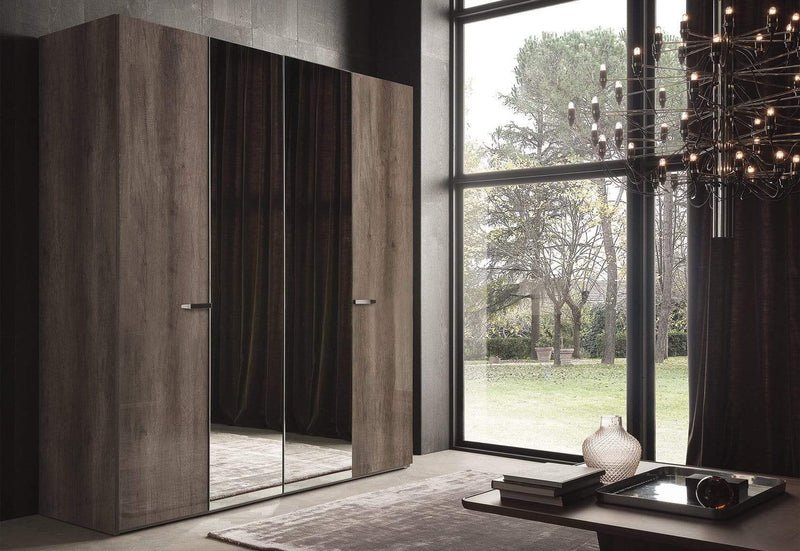 Alf Italia Wardrobe Matera Surfaced Oak Finish Wardrobes