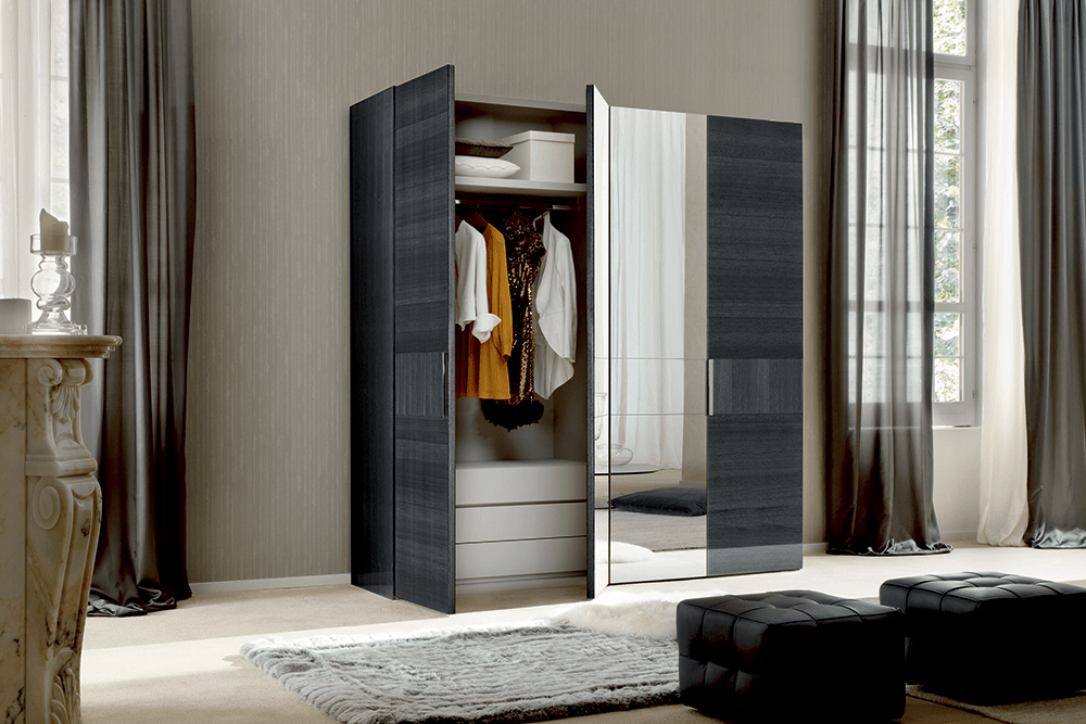 Alf Italia Wardrobe Montecarlo Short Swinging Wardrobe (89")