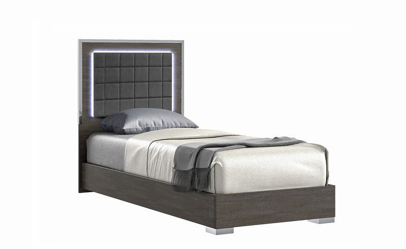 Alice Bed in Matte Grey | J&M Furniture