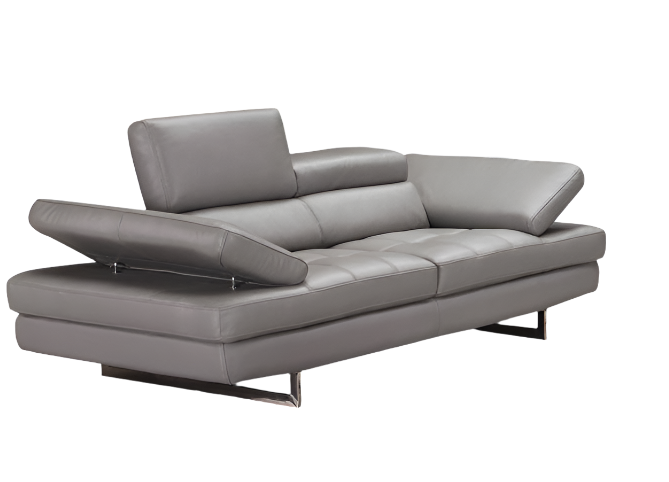 Aurora Premium Leather Loveseat | J&M Furniture - Canal Furniture