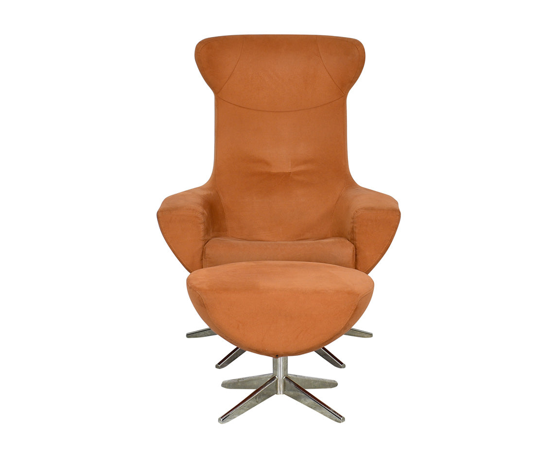 Baloo Recliner Chair in Light Terracotta | Fjords - Canal Furniture