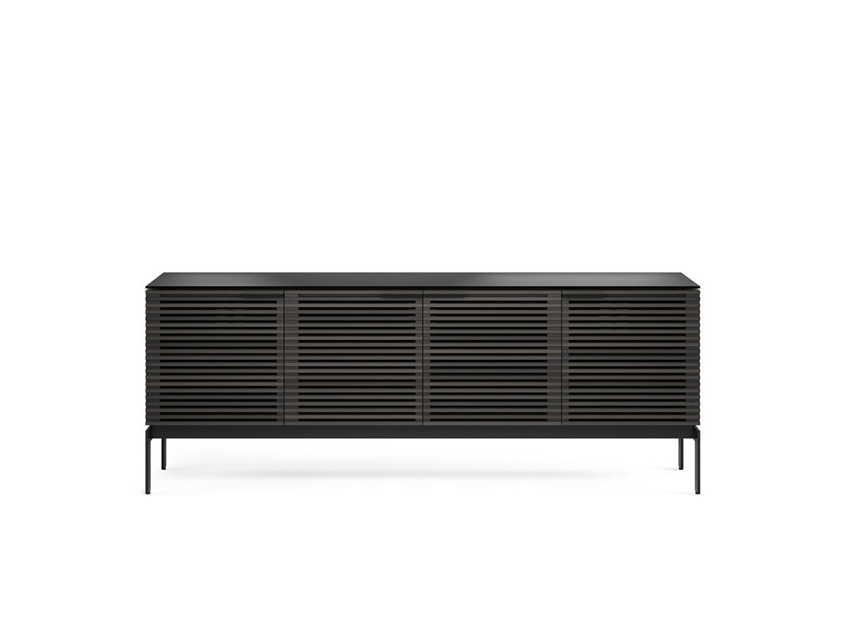 BDI Credenza Charcoal Stained Ash (CRL) Corridor SV 7129 Slim TV Stand & Credenza | BDI Furniture