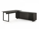 BDI Desk Charcoal Stained Ash (CRL) Corridor L-Desk 6531 | BDI