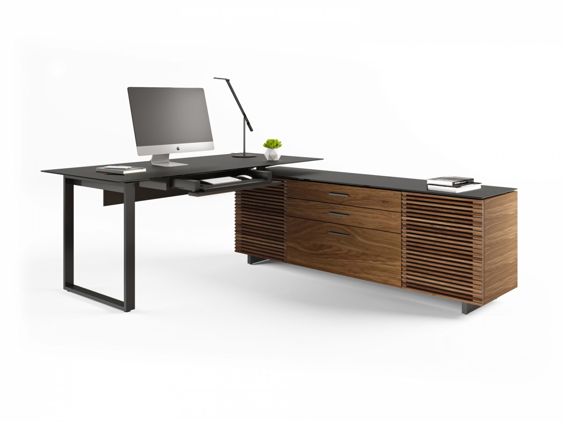 Corridor L-Desk 6531 | BDI – ItalMod Furniture