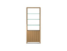 BDI Display & Storage Linea Expandable Bookcase with Glass Shelves 5802 | BDI Furniture