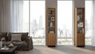 BDI Display & Storage Linea Expandable Narrow Bookshelf 5801 | BDI Furniture