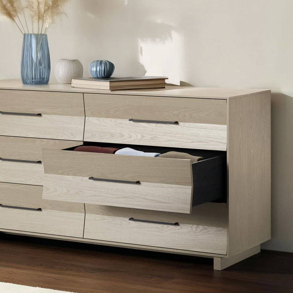 Kava Dresser in Washed Oak - 9686 – ItalMod Furniture