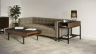 BDI End Table Reveal 1196 Glass Top End Table | BDI Furniture