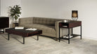 BDI End Table Reveal 1196 Glass Top End Table | BDI Furniture