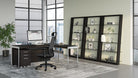 BDI Leaning Shelf Eileen 5166 Modern Leaning Glass Shelf | BDI Furniture