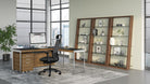 BDI Leaning Shelf Eileen 5166 Modern Leaning Glass Shelf | BDI Furniture
