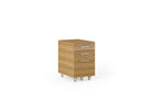BDI Mobile File Cabinet Natural Walnut (WL) Sequel 6107 Low Mobile Storage & File Cabinet | BDI Furniture