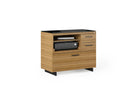 BDI Multifunction Cabinet Natural Walnut (WL) - Black (B) Sequel 6117 Multifunction Storage & Printer Cabinet | BDI Furniture