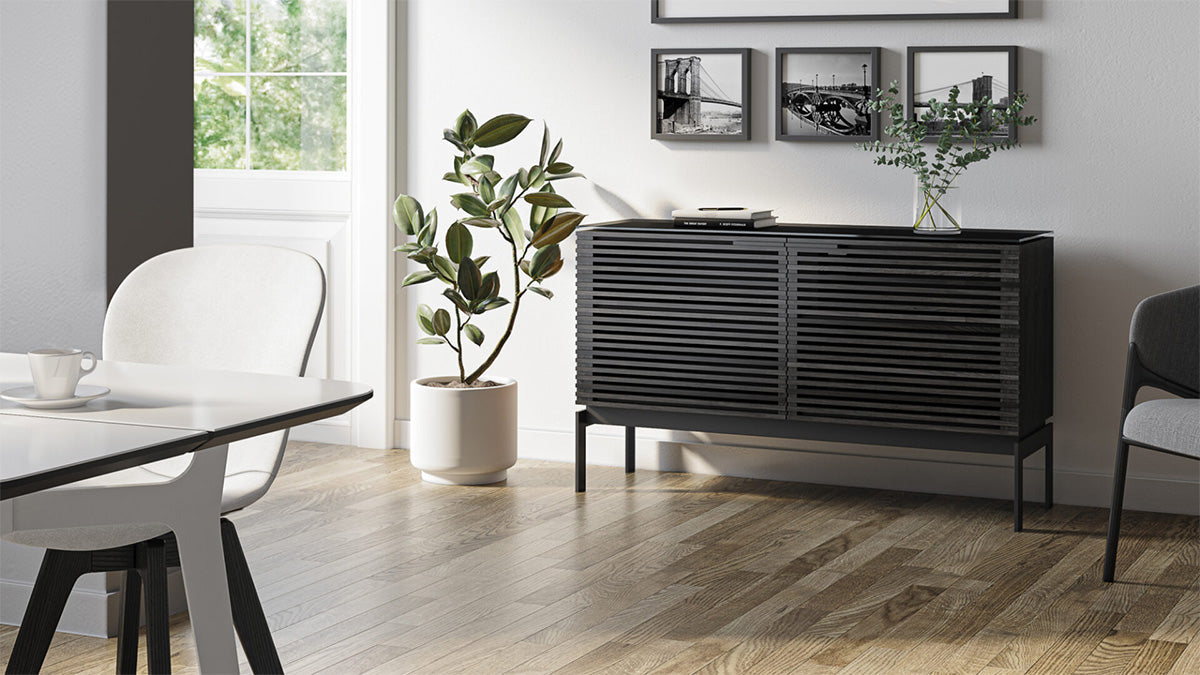 BDI Sideboards & Buffet Corridor SV 7128 Slim Media Cabinet & Storage Console | BDI Furniture