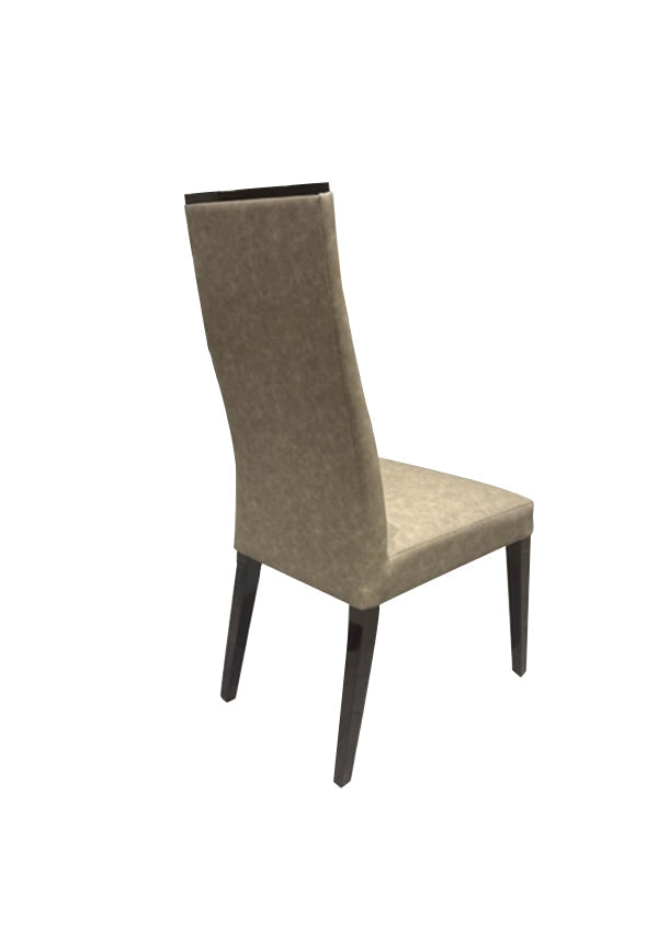 Belvedere Dining Chairs (Pair) in Taupe | Alf Italia - Canal Furniture