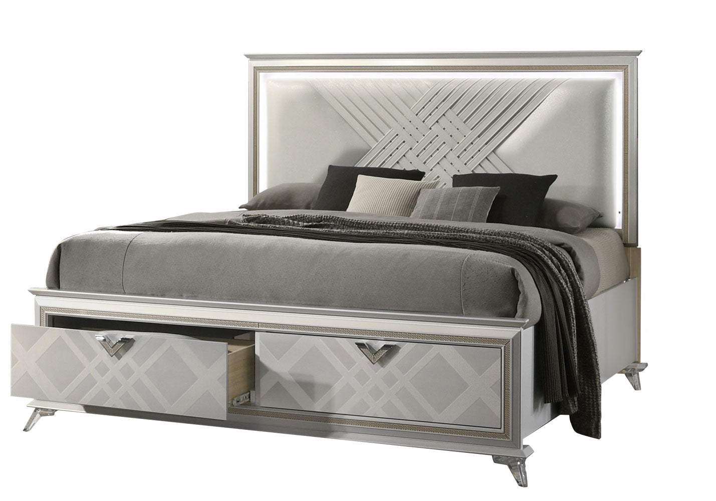 Brickfield Modern Bed | J&M Furniture - Canal Furniture