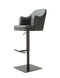 K C418A-58 Charcoal Barstool | J&M Furniture