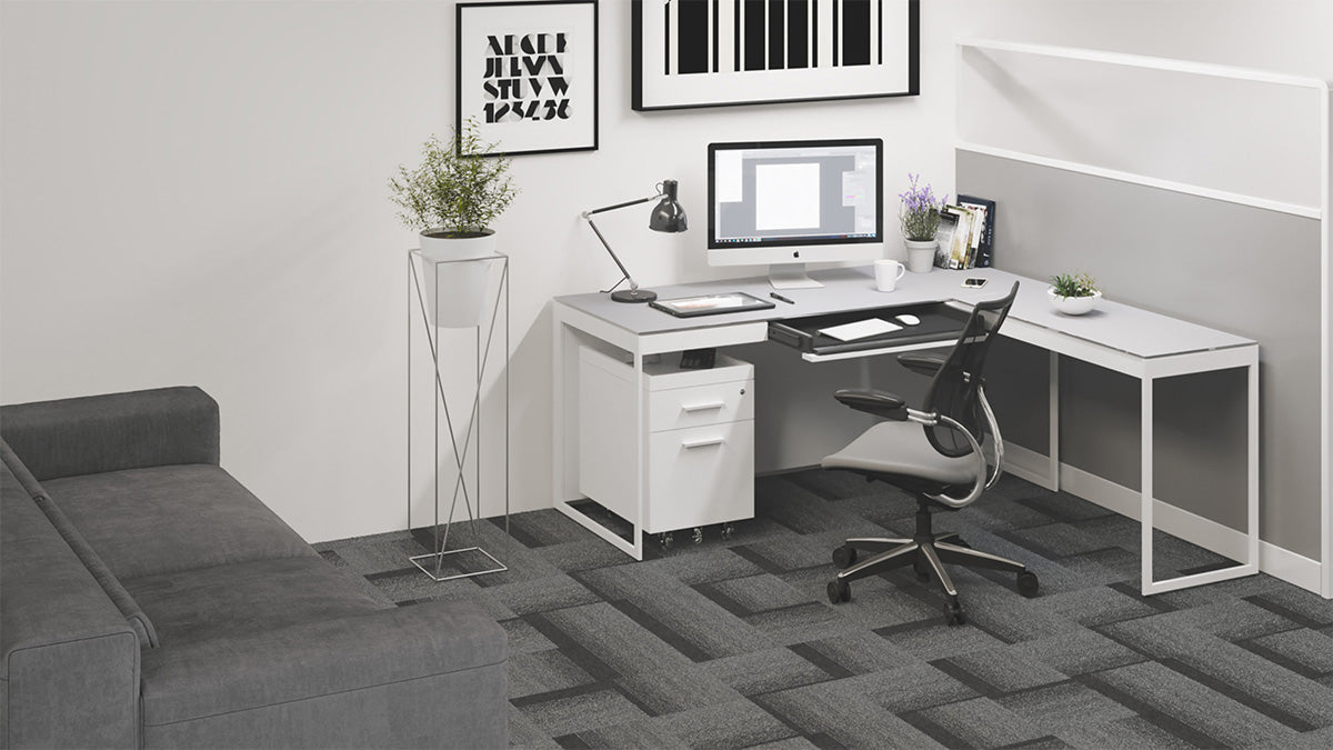 Centro 6401 Desk | BDI - Canal Furniture