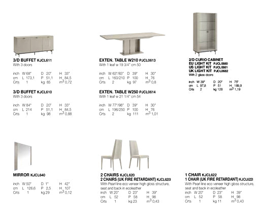 Claire Dining Table | Alf Italia