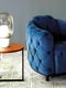 Deliziosa Leather Armchair in Cream | J&M Furniture