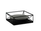 Elite Modern Coffee Table Shadow Glass Nimbus Cocktail Glass Top Table 2094 | Elite Modern